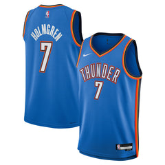 Nike - Chet Holmgren Oklahoma City Thunder Youth Swingman Jersey - Icon Edition - Blue