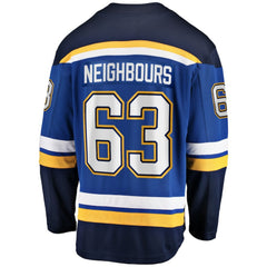 Jake Neighbours St. Louis Blues - Fanatics Home Premier Breakaway Player Jersey Blue