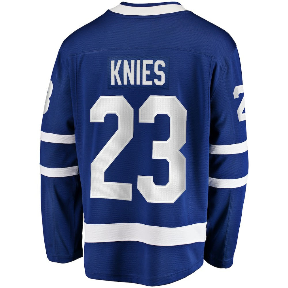 Matthew Knies Toronto Maple Leafs Fanatics Home Premier Breakaway Player Jersey - Blue | NHL Jerseys