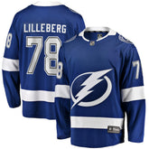Emil Lilleberg Tampa Bay Lightning - Fanatics Home Premier Breakaway Player Jersey Blue