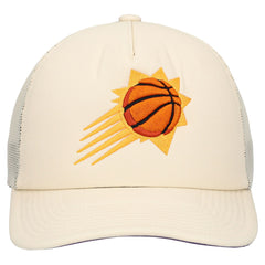Mitchell & Ness - Phoenix Suns Trucker Adjustable Hat - Cream