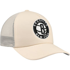 Mitchell & Ness - Brooklyn Nets Trucker Adjustable Hat - Cream