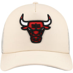 Mitchell & Ness - Chicago Bulls Trucker Adjustable Hat - Cream
