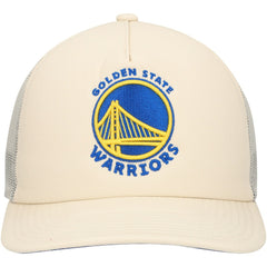 Mitchell & Ness - Golden State Warriors Trucker Adjustable Hat - Cream