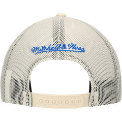 Mitchell & Ness - Golden State Warriors Trucker Adjustable Hat - Cream