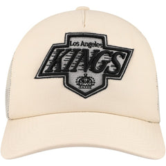 Los Angeles Kings - Mitchell & Ness Foam Front Trucker Adjustable Hat Cream
