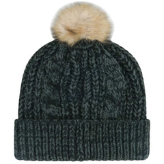 Kansas City Chiefs '47 Women's Meeko Cuffed Knit Hat with Pom Black - 47 brand