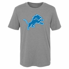 Detroit Lions Outerstuff Youth Primary Logo T-Shirt Gray - NFL
