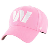 Washington Commanders '47 Girls Youth Rose MVP Adjustable Hat Pink - 47 brand