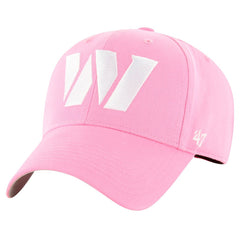 Washington Commanders '47 Girls Youth Rose MVP Adjustable Hat Pink - 47 brand