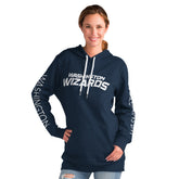 NBA - Washington Wizards G-III 4Her by Carl Banks Women's Base Coach Pullover Hoodie - Navy
