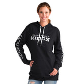 NBA - Sacramento Kings G-III 4Her by Carl Banks Women's Base Coach Pullover Hoodie - Black