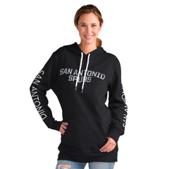 NBA - San Antonio Spurs G-III 4Her by Carl Banks Women's Base Coach Pullover Hoodie - Black