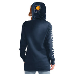 NBA - Indiana Pacers G-III 4Her by Carl Banks Women's Base Coach Pullover Hoodie - Navy