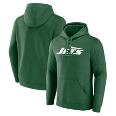 New York Jets Team Lockup Pullover Hoodie Green - Fanatics
