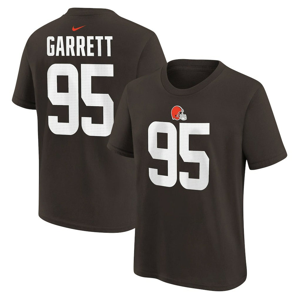 Myles Garrett Cleveland Browns Youth Player Name & Number T-Shirt Brown - Nike