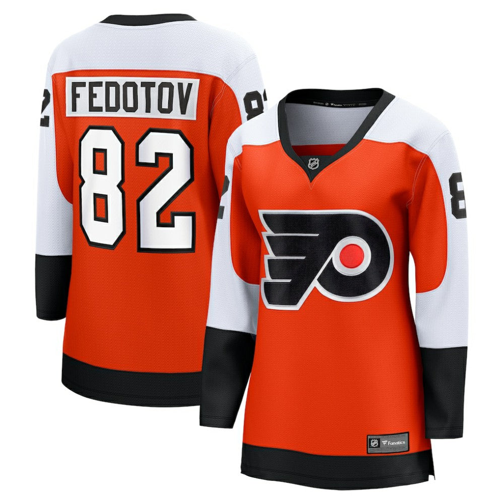 Ivan Fedotov Philadelphia Flyers - Fanatics Women's Home Premier Breakaway Player Jersey Breakaway Jersey Orange