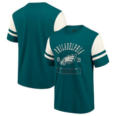 Philadelphia Eagles Darius Rucker Collection Football T-Shirt Midnight Green - Fanatics