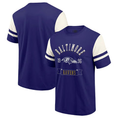Baltimore Ravens Darius Rucker Collection Football T-Shirt Purple - Fanatics