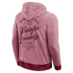 Washington Commanders Darius Rucker Collection Tonal Knit Pullover Hoodie Burgundy - Fanatics