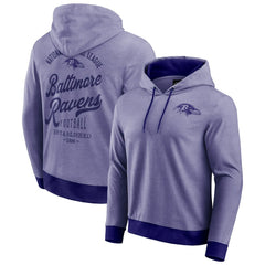 Baltimore Ravens Darius Rucker Collection Tonal Knit Pullover Hoodie Purple - Fanatics