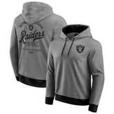 Las Vegas Raiders Darius Rucker Collection Tonal Knit Pullover Hoodie Black - Fanatics