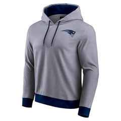 New England Patriots Darius Rucker Collection Tonal Knit Pullover Hoodie Navy - Fanatics