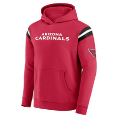 Arizona Cardinals Darius Rucker Collection Football Washed Pullover Hoodie Cardinal - Fanatics