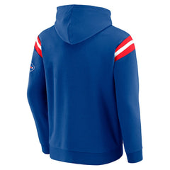 Buffalo Bills Darius Rucker Collection Football Washed Pullover Hoodie Royal - Fanatics
