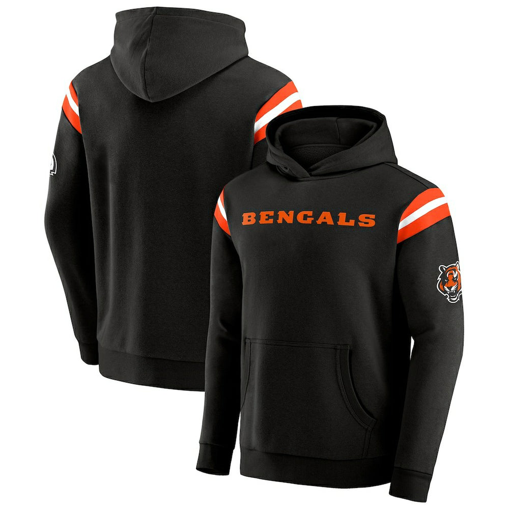 Cincinnati Bengals Darius Rucker Collection Football Washed Pullover Hoodie Charcoal - Fanatics