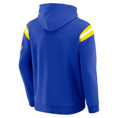 Los Angeles Rams Darius Rucker Collection Football Washed Pullover Hoodie Royal - Fanatics