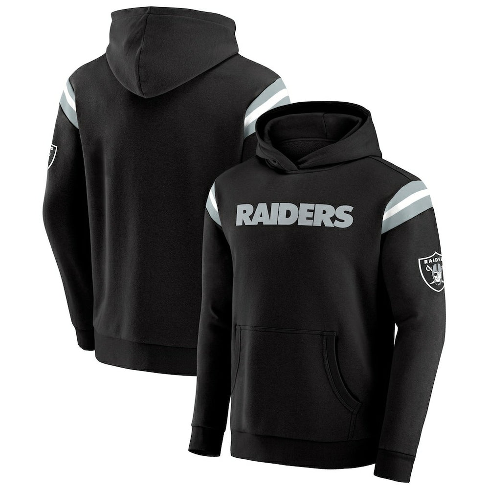 Las Vegas Raiders Darius Rucker Collection Football Washed Pullover Hoodie Black - Fanatics