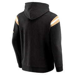 New Orleans Saints Darius Rucker Collection Football Washed Pullover Hoodie Black - Fanatics