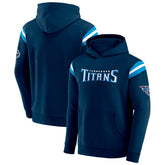 Tennessee Titans Darius Rucker Collection Football Washed Pullover Hoodie Navy - Fanatics