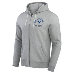 Indianapolis Colts Darius Rucker Collection Vintage Stripe Full-Zip Hoodie Heather Gray - Fanatics