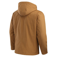 New Orleans Saints Darius Rucker Collection Canvas Full-Zip Hoodie Jacket Tan - Fanatics
