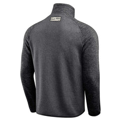Las Vegas Raiders Darius Rucker Collection Tonal Quarter-Zip Jacket Black - Fanatics