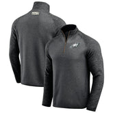 Philadelphia Eagles Darius Rucker Collection Tonal Quarter-Zip Jacket Black - Fanatics