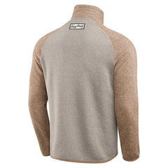 Cleveland Browns Darius Rucker Collection Tonal Quarter-Zip Jacket Tan - Fanatics