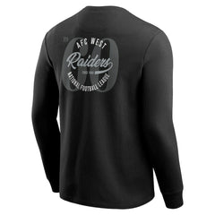 Las Vegas Raiders Darius Rucker Collection Washed Waffle-Knit Long Sleeve T-Shirt Black - Fanatics