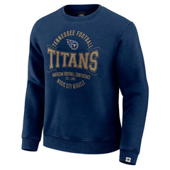 Tennessee Titans Darius Rucker Collection Vintage Pullover Sweatshirt Navy - Fanatics