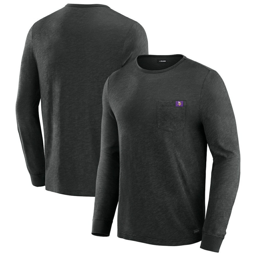 Minnesota Vikings J. Palmer In-The-Pocket Long Sleeve T-Shirt Black - NFL