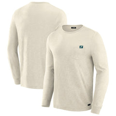 Philadelphia Eagles J. Palmer In-The-Pocket Long Sleeve T-Shirt Cream - NFL