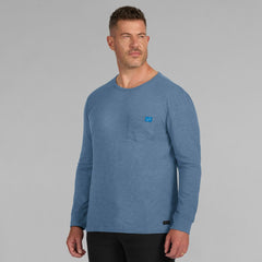Detroit Lions J. Palmer In-The-Pocket Long Sleeve T-Shirt Royal - NFL
