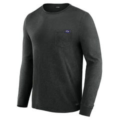 Baltimore Ravens J. Palmer In-The-Pocket Long Sleeve T-Shirt Black - NFL