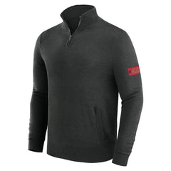 San Francisco 49ers J. Palmer Franchise Quarter-Zip Sweater Black - NFL