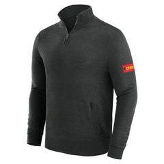 Kansas City Chiefs J. Palmer Franchise Quarter-Zip Sweater Black - NFL