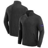 Baltimore Ravens J. Palmer Franchise Quarter-Zip Sweater Black - NFL
