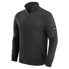 Las Vegas Raiders J. Palmer Franchise Quarter-Zip Sweater Black - NFL