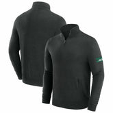 New York Jets J. Palmer Franchise Quarter-Zip Sweater Black - NFL
